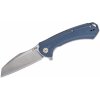 CJRB J1909-GYF Barranca vreckový nôž 9,4 cm, Stonewash, šedo-modrá, G10