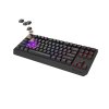 GENESIS herná klávesnica THOR 230/TKL/RGB/Outemu Panda/Bezdrôtová USB + Bluetooth/US layout/Čierna