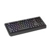 GENESIS herná klávesnica THOR 230/TKL/RGB/Outemu Panda/Bezdrôtová USB + Bluetooth/US layout/Čierna