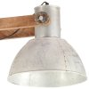 Multidom Industriálna závesná lampa 25 W strieborná 109 cm E27