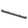 19" patch panel Solarix 24 x RJ45 CAT5E UTP 150 MHz černý 1U SX24-5E-UTP-BK