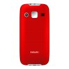 EVOLVEO EasyPhone XR, mobilný telefón pre seniorov s nabíjacím stojanom, červená