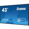 43'' iiyama LH4341UHS-B2: IPS, 4K UHD, 500cd, repro