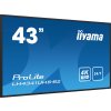 43'' iiyama LH4341UHS-B2: IPS, 4K UHD, 500cd, repro