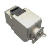 MULTIPACK 24 ks - samorezný keystone Solarix CAT5E STP SXKJ-5E-STP-BK-SA
