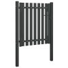 Multidom Záhradná brána k plotu z ocele 100x100 cm antracitová