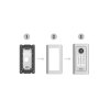 Grandstream GDS37x0-INWALL, montážny rámček pre inštaláciu vrátnika GDS3710 pod stenu