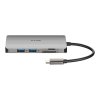 D-Link 8-in-1 USB-C Hub with HDMI/Ethernet/Card Reader/Power Delivery