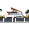 Brána G21 Reno 350x176 cm dvojkrídlová, antracitová