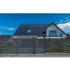 Brána G21 Reno 350x176 cm dvojkrídlová, antracitová