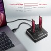 AXAGON ADSA-M2C, USB-C 3.2 Gen 2 - 2x M.2 NVMe SSD CLONE MASTER dokovacia stanica