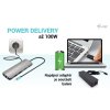 i-tec USB-C Metal Nano 2x HDMI Docking Station, PD 100W + Charger 100W (bundle)