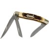 Schrade 897UH Uncle Henry Premium Stock 3 9/16" vreckový lovecký nôž 6,7 cm, Staglon-plast, 3 čepele