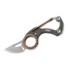 CRKT CR-9082 COMPANO Carabiner Silver vreckový nôž s karabínou 3,6 cm, strieborná, bronzová
