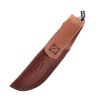ESEE -3HM-B Plain Edge nôž na prežitie 9,2cm, krémová, čierna, Micarta, puzdro
