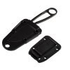 ESEE IZULA-B Black malý nôž na krk 6,7cm, celočierny, uhlíková oceľ