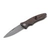Böker Manufaktur Solingen 110197DAM Tirpitz-Damascus Wood 42 zberateľský nôž 9,9 cm, damašek, orech