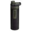 500-CMP GRAYL UltraPress Filtračná fľaša - Camp Black, čierno-zelená