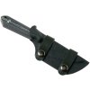 Kizer 1040 Harpoon outdoorový nôž 9,8 cm, celočierna, Micarta, puzdro Kydex