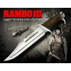 Rambo 9296 III Standard Edition zberateľský nôž 33 cm, tvrdené drevo, kožené puzdro