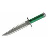 Rambo 9293 First Blood Sylvester Stallone Edition zberateľský nôž 23 cm, zelená, nylon, puzdro