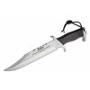 Rambo 9297 Rambo III Sylvester Stallone Edition zberateľský nôž 33 cm, drevo, kožené puzdro