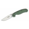 ONTARIO ON8848OD RAT I všestranný vreckový nôž 9,2 cm, zelená, nylon