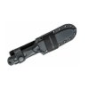KA-BAR KB-EK50 Commando Short Clip Point bojový nôž 12,9 cm, čierna, Ultramid, puzdro Celcon