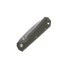 FOX Knives BF-748 MI CIOL vreckový nôž 7 cm, zelená, Micarta, kožené puzdro
