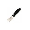Ganzo F7551-BK Firebird vreckový vonkajší nôž 8,5 cm, čepeľ v tvare sekáčika, čierna, G10