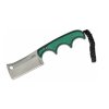 CRKT CR-2383 MINIMALIST® Cleaver nôž na krk 5,4 cm, čierno-zelená, Micarta, plastové puzdro, šnúrka