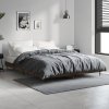 Multidom Posteľný rám bez matraca dymový dub 140x190 cm kompozitné drevo