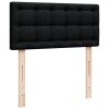 Multidom Posteľný rám boxspring s matracom čierny 80x200 cm látka