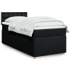 Multidom Posteľný rám boxspring s matracom čierny 80x200 cm látka