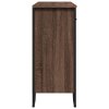 Multidom Komoda hnedý dub 97x32,5x74,5 cm kompozitné drevo