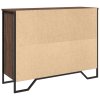 Multidom Komoda hnedý dub 97x32,5x74,5 cm kompozitné drevo