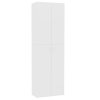 Multidom Kancelárska skrinka, biela 60x32x190 cm, kompozitné drevo