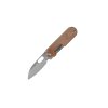 Fox Knives BF-719 MNI Bean Gen2 Natural vreckový nôž 5 cm, hnedá, Micarta, oceľ