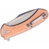 CJRB J1909-COP Barranca vreckový nôž 9,4 cm, Stonewash, meď