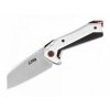 CJRB J1919-WH Tigris G10 White vreckový nôž 8,9 cm, čierno-biela, G10, Stonewash