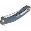 CJRB J1906-GYC Gobi vreckový nôž 8,9 cm, Stonewash, modro-šedá, G10 (CNC textúra)