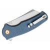 CJRB J1904-GYF Crag vreckový nôž 8,7 cm, Stonewash, modro-šedá, G10