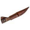 Condor CTK2811-3.9HC INDIGENOUS PUUKKO lovecký nôž 9,9 cm, drevo, mosadzný drôt, kožené puzdro