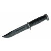 KA-BAR KB-1282 EXTREME bojový úžitkový nôž 18 cm, čierna, Kraton, puzdro Kydex