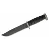 KA-BAR KB-1292 D2 EXTREME FIGHTING/UTILITY KNIFE taktický nôž 18 cm, celočierna, Kraton G, puzdro