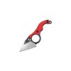 Kubey KU166D Hippocam Red zberateľský nôž 6 cm, červená, G10, puzdro Kydex so sponou
