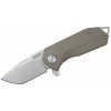 Kubey KU203G Campe Nest vreckový nôž 7 cm, hnedá khaki, G10