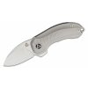 QSP Knife QS138-A Hamster Titanium malý vreckový nôž 5 cm, titán