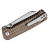 QSP Knife QS130-A Penguin Brown vreckový nôž 7,8 cm, hnedá, Micarta