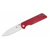 QSP Knife QS102-E Parrot Red vreckový nôž 8,2 cm, satin, červená, Micarta